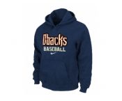 Arizona Diamondbacks Crimson Pullover Hoodie D.Blue
