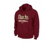 Arizona Diamondbacks Crimson Pullover Hoodie RED