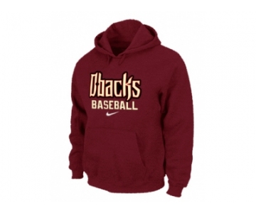 Arizona Diamondbacks Crimson Pullover Hoodie RED