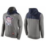 Men's Minnesota Twins Nike Gray Cooperstown Collection Hybrid Pullover Hoodie