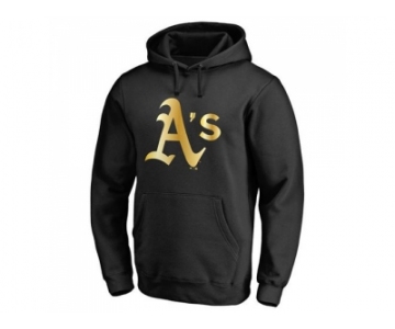 Oakland Athletics Gold Collection Pullover Hoodie Black