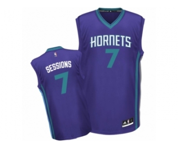 Men's Adidas Charlotte Hornets #7 Ramon Sessions Swingman Purple Alternate NBA Jersey