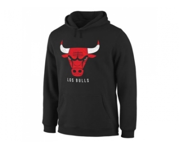 Chicago Bulls Noches Enebea Black Pullover Hoodie