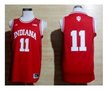 ncaa jerseys indiana hoosiers #11 isiah thomas red[big]