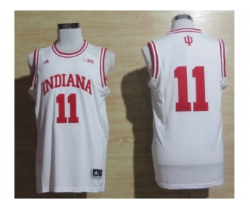 ncaa jerseys indiana hoosiers #11 isiah thomas white[big]