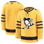 Men's Pittsburgh Penguins Blank Gold 2025 Alternate Stitched Hockey Jersey Men's Pittsburgh Penguins Blank Gold 2025 Alternate Stitched Hockey Jersey