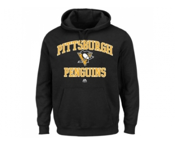 Pittsburgh Penguins Majestic Black Heart & Soul Hoodie