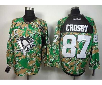 nhl jerseys pittsburgh penguins #87 crosby camo[patch C]