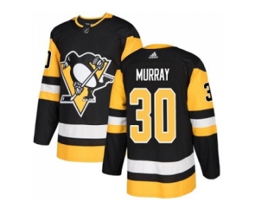 Youth Adidas Pittsburgh Penguins #30 Matt Murray Black Home Authentic Stitched NHL Jersey