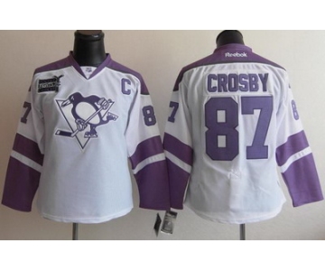 women nhl jerseys pittsburgh penguins #87 crosby white