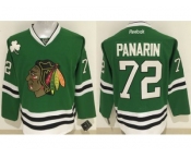 Chicago Blackhawks #72 Artemi Panarin Green Stitched NHL Jersey Chicago Blackhawks #72 Artemi Panarin Green Stitched NHL Jersey