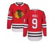 Men's Adidas Chicago Blackhawks #9 Bobby Hull Authentic Red Home NHL Jersey Men's Adidas Chicago Blackhawks #9 Bobby Hull Authentic Red Home NHL Jersey