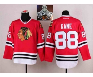 NHL Chicago Blackhawks #88 Patrick Kane Red 2015 Stanley Cup Champions jerseys