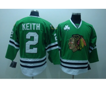 nhl chicago blackhawks #2 keith green