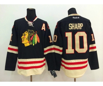 nhl jerseys chicago blackhawks #10 sharp black[2015 new classic]