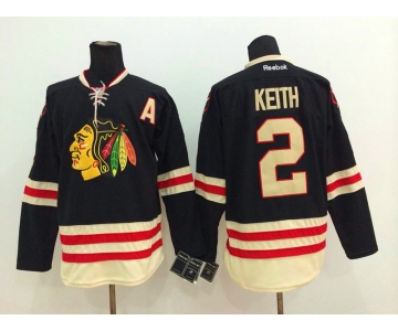 nhl jerseys chicago blackhawks #2 keith black[2015 new classic]
