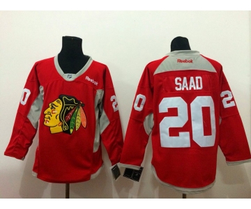 nhl jerseys chicago blackhawks #20 saad red[new]