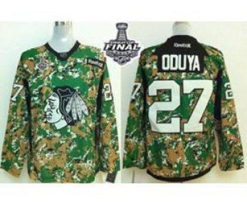 nhl jerseys chicago blackhawks #27 oduya camo[2015 stanley cup][oduya]
