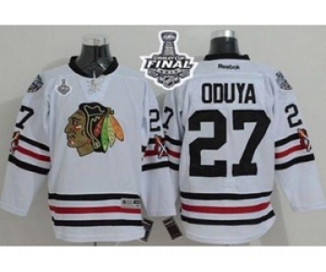 nhl jerseys chicago blackhawks #27 oduya white 2015 Winter Classic[2015 stanley cup][oduya]