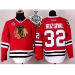 nhl jerseys chicago blackhawks #32 rozsival red[2015 stanley cup][rozsival]