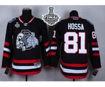 nhl jerseys chicago blackhawks #81 hossa black 2014 Stadium Series[2015 stanley cup]