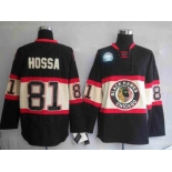 nhl jerseys chicago blackhawks #81 hossa black[winter classic]