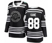 Women's Chicago Blackhawks #88 Patrick Kane Black 2019 Winter Classic Fanatics Branded Breakaway NHL Jersey