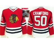 women nhl jerseys chicago blackhawks #50 crawford red[2015 Stanley cup champions]