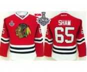 women nhl jerseys chicago blackhawks #65 shaw red[2015 stanley cup]