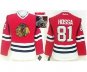 women nhl jerseys chicago blackhawks #81 hossa red[2015 Stanley cup champions]
