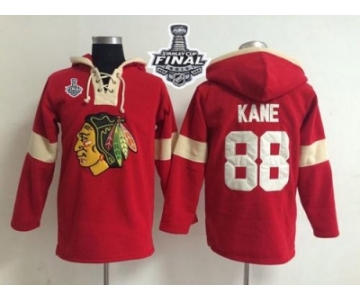 NHL Chicago Blackhawks #88 Patrick Kane Red 2015 Stanley Cup Pullover Jerseys