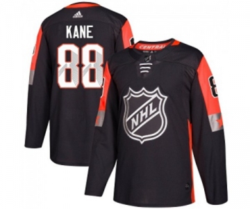 Youth Adidas Chicago Blackhawks #88 Patrick Kane Authentic Black 2018 All-Star Central Division NHL Jersey
