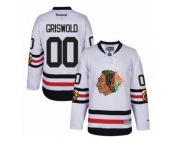 Youth Reebok Chicago Blackhawks #00 Clark Griswold Authentic White 2017 Winter Classic NHL Jersey