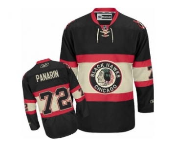 Youth Reebok Chicago Blackhawks #72 Artemi Panarin Authentic Black New Third NHL Jersey