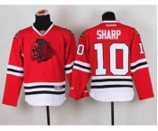 youth nhl jerseys chicago blackhawks #10 sharp red[the skeleton head]
