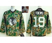 youth nhl jerseys chicago blackhawks #19 toews camo[2015 Stanley cup champions]