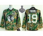 youth nhl jerseys chicago blackhawks #19 toews camo[2015 stanley cup]