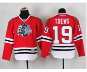 youth nhl jerseys chicago blackhawks #19 toews red-1[the skeleton head]