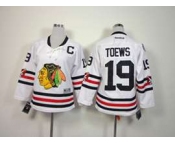 youth nhl jerseys chicago blackhawks #19 toews white[2015 winter classic]