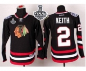 youth nhl jerseys chicago blackhawks #2 keith black 2014 Stadium Series[2015 winter classic]