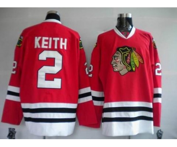 youth nhl jerseys chicago blackhawks #2 keith red