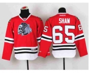 youth nhl jerseys chicago blackhawks #65 shaw red-1[the skeleton head]