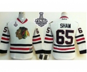 youth nhl jerseys chicago blackhawks #65 shaw white[2015 stanley cup]