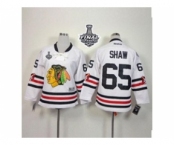 youth nhl jerseys chicago blackhawks #65 shaw white[2015 winter classic][2015 stanley cup]
