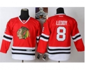 youth nhl jerseys chicago blackhawks #8 leddy red[2015 Stanley cup champions]