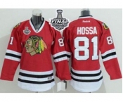 youth nhl jerseys chicago blackhawks #81 hossa red[2015 stanley cup]