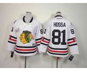 youth nhl jerseys chicago blackhawks #81 hossa white[2015 winter classic]