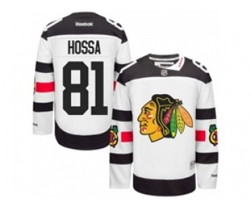 youth nhl jerseys chicago blackhawks #81 hossa white[2016 stadium]