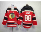 youth nhl jerseys chicago blackhawks #88 kane black-red[pullover hooded sweatshirt]