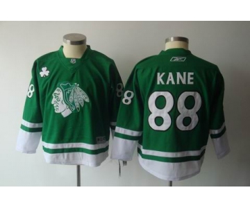 youth nhl jerseys chicago blackhawks #88 kane green(2011 new)